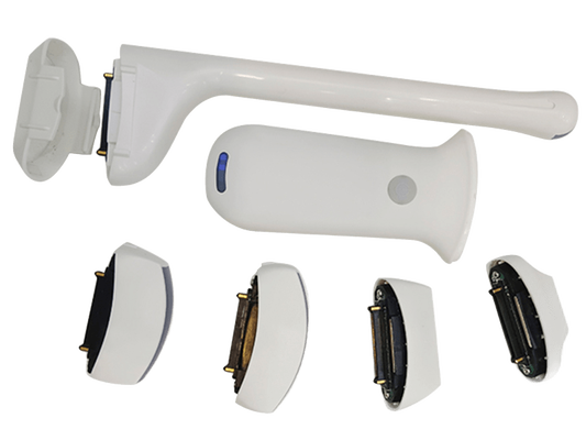 192 Element CE FDA อนุมัติระบบเครื่องสแกนอัลตราซาวนด์มือถือแบบเปลี่ยนได้แบบไร้สาย