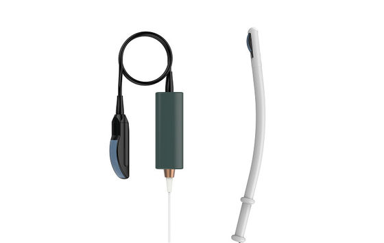 ซื้อ Curve Linear Rectal Probe เครื่องอัลตร้าซาวด์มือถือสำหรับสัตวแพทย์ 3.5MHz 80mm online manufacture
