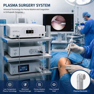 ซื้อ ระบบการผ่าตัดพลาสม่าอาร์โธสโคปิกที่มีการบุกรุกน้อยที่สุดที่อุณหภูมิต่ำด้วย 40-70 ℃อุณหภูมิในการทำงานสำหรับอิเล็กโทรดผ่าตัดพลาสมา RF online manufacture