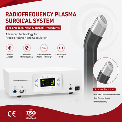 ซื้อ ระบบศัลยศาสตร์ ENT พลาสม่าเพื่อการรักษาอาการนอนกรน | เครื่องกำเนิด RF Coblation อุณหภูมิต่ำพร้อมด้ามพลาสมาแบบใช้แล้วทิ้ง online manufacture
