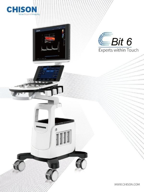 เครื่องอัลตร้าซาวด์ Chison Doppler สีหัวใจมืออาชีพ CBit 6