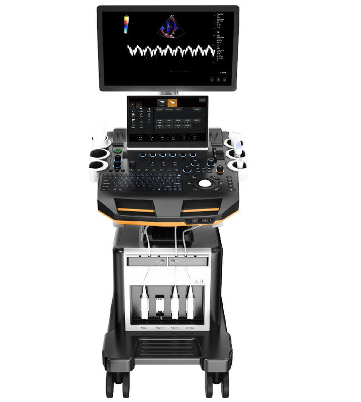 3D/4D สี Doppler Veterinary Ultrasound เครื่อง Professional ขนาดเล็กสัตว์ Imaging System 21.5 ''LCD