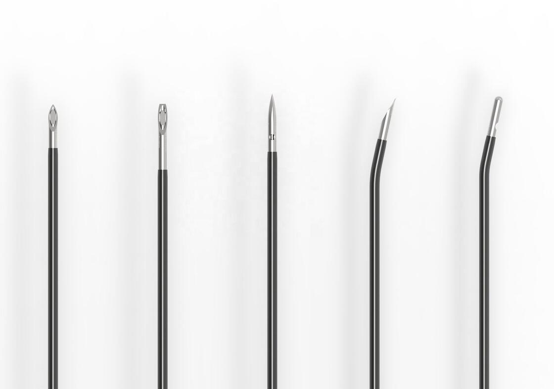 Cannula RF แบบใช้ครั้งเดียว 20G 22G สำหรับขั้นตอนการจัดการความเจ็บปวดที่มีการบุกรุกน้อยที่สุดพร้อมเครื่องหมาย CE